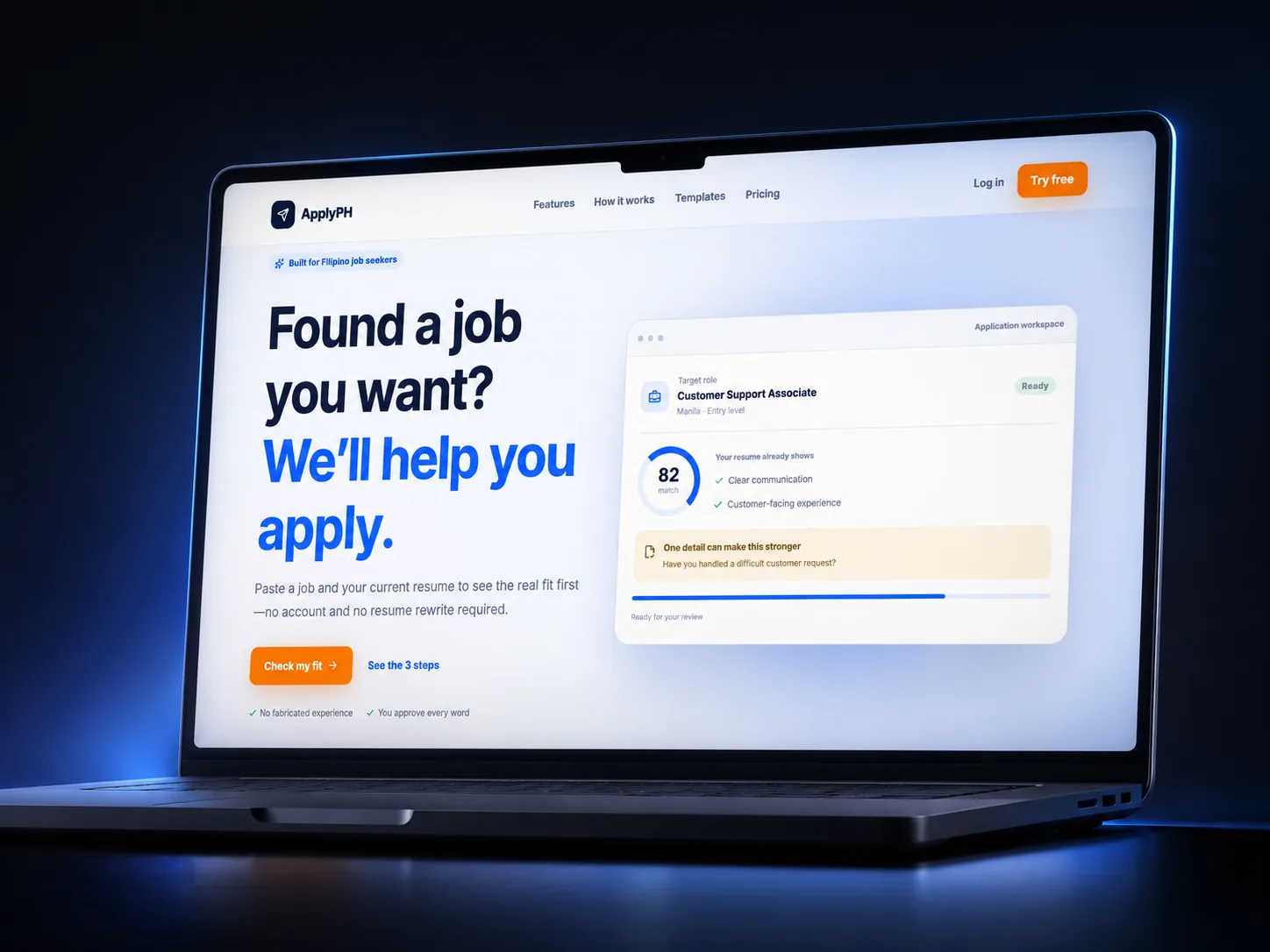 ApplyPH — project interface
