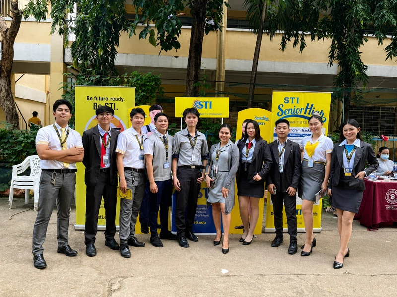 PRIME student representatives from STI College Fairview
